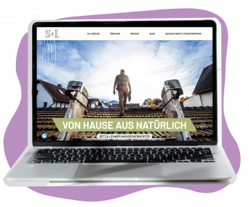 Webdesign für Dachdecker